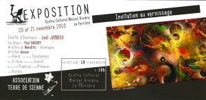Exposition annuelle Terre de Sienne - La Ferrière - 85